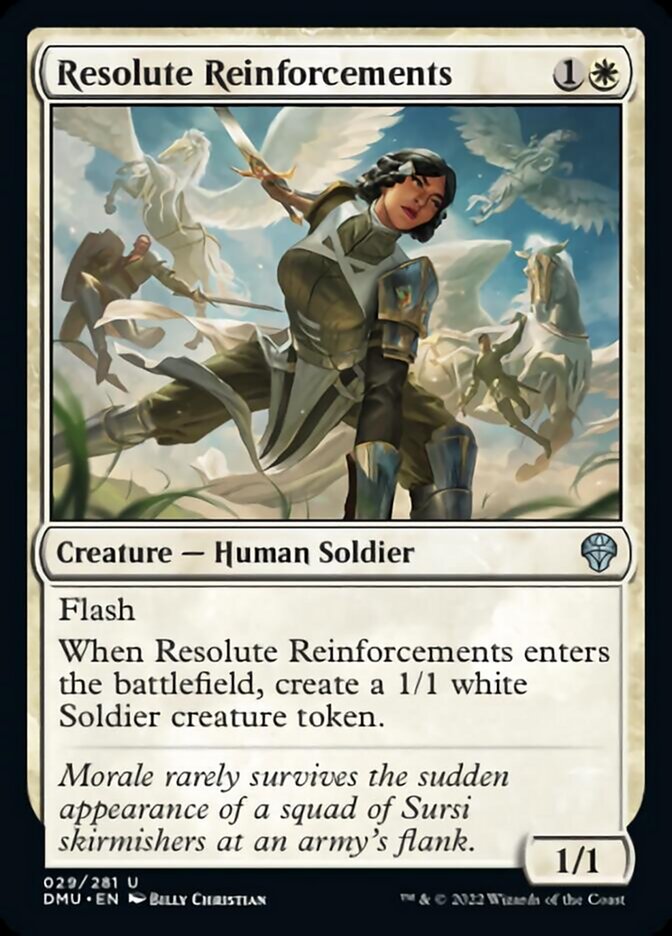 Resolute Reinforcements [Dominaria United] | Deep Dive Games St. Marys