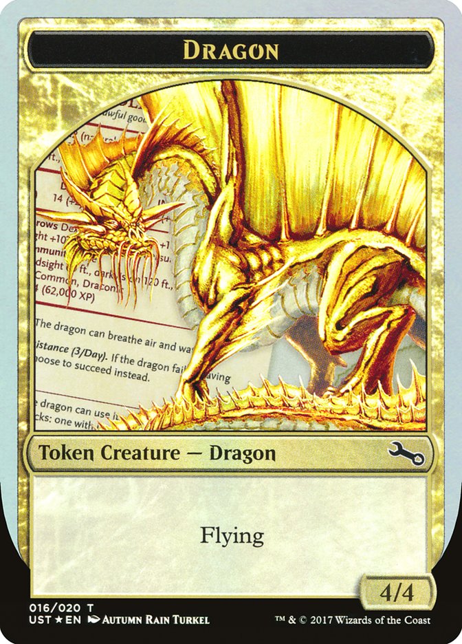 Dragon Token [Unstable Tokens] | Deep Dive Games St. Marys