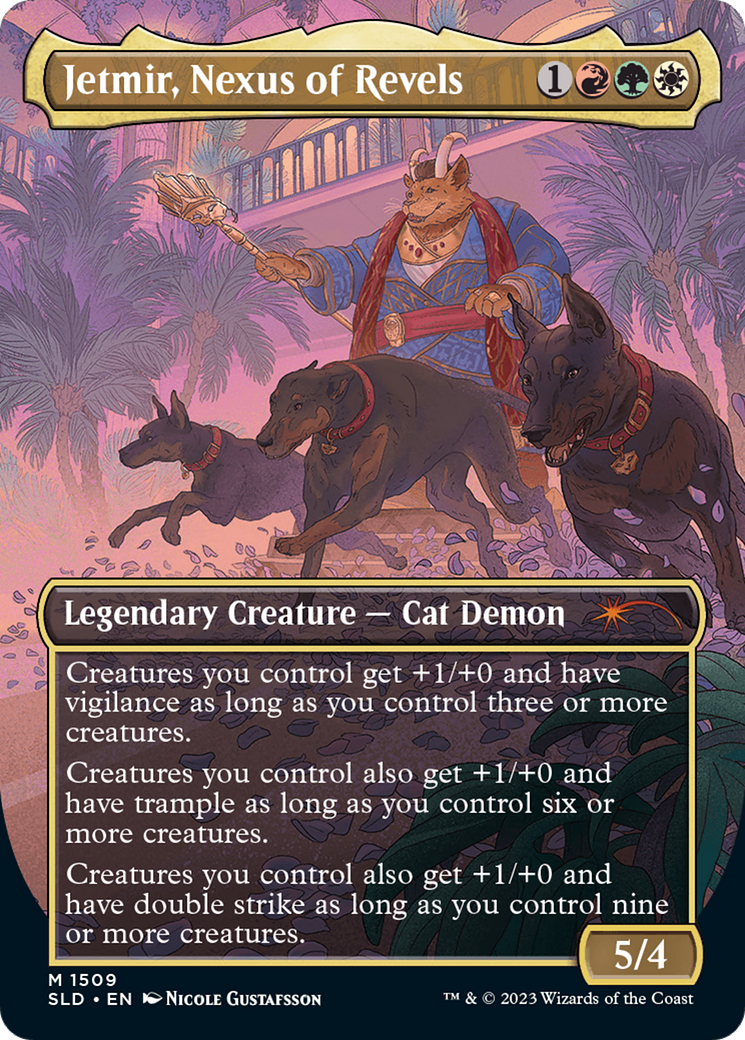 Jetmir, Nexus of Revels // Jetmir, Nexus of Revels [Secret Lair Commander Deck: Raining Cats and Dogs] | Deep Dive Games St. Marys