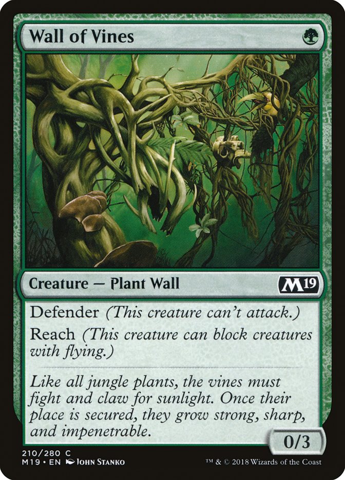 Wall of Vines [Core Set 2019] | Deep Dive Games St. Marys