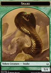 Snake // Zombie Double-Sided Token [Hour of Devastation Tokens] | Deep Dive Games St. Marys