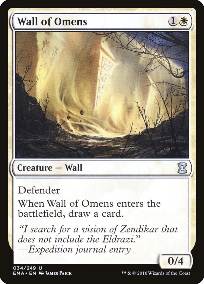 Wall of Omens [Eternal Masters] | Deep Dive Games St. Marys