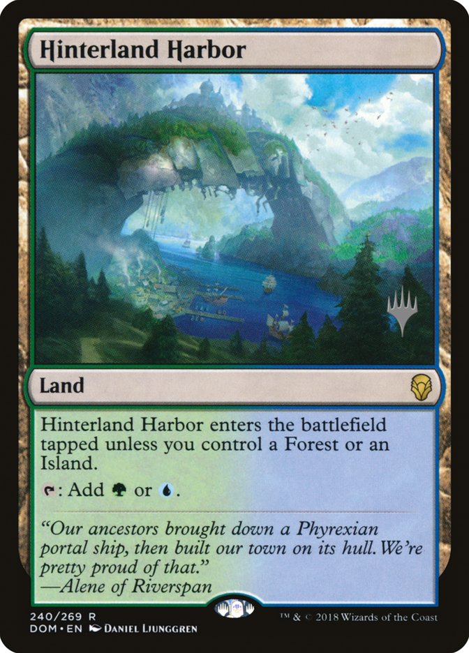 Hinterland Harbor (Promo Pack) [Dominaria Promos] | Deep Dive Games St. Marys