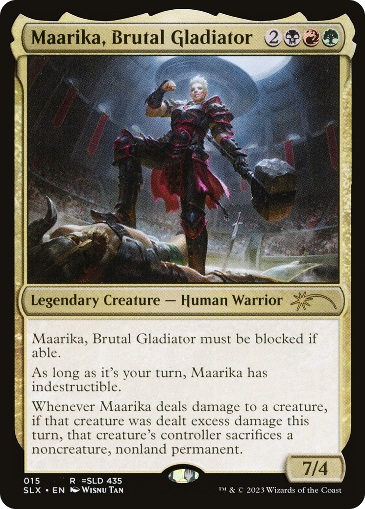 Maarika, Brutal Gladiator [Secret Lair: Universes Within] | Deep Dive Games St. Marys