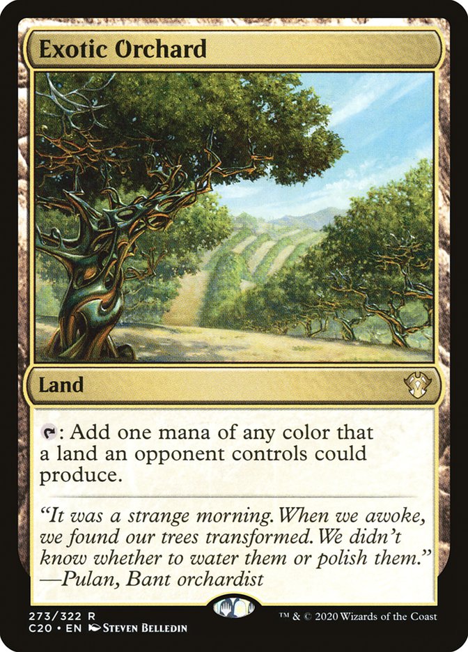 Exotic Orchard [Commander 2020] | Deep Dive Games St. Marys