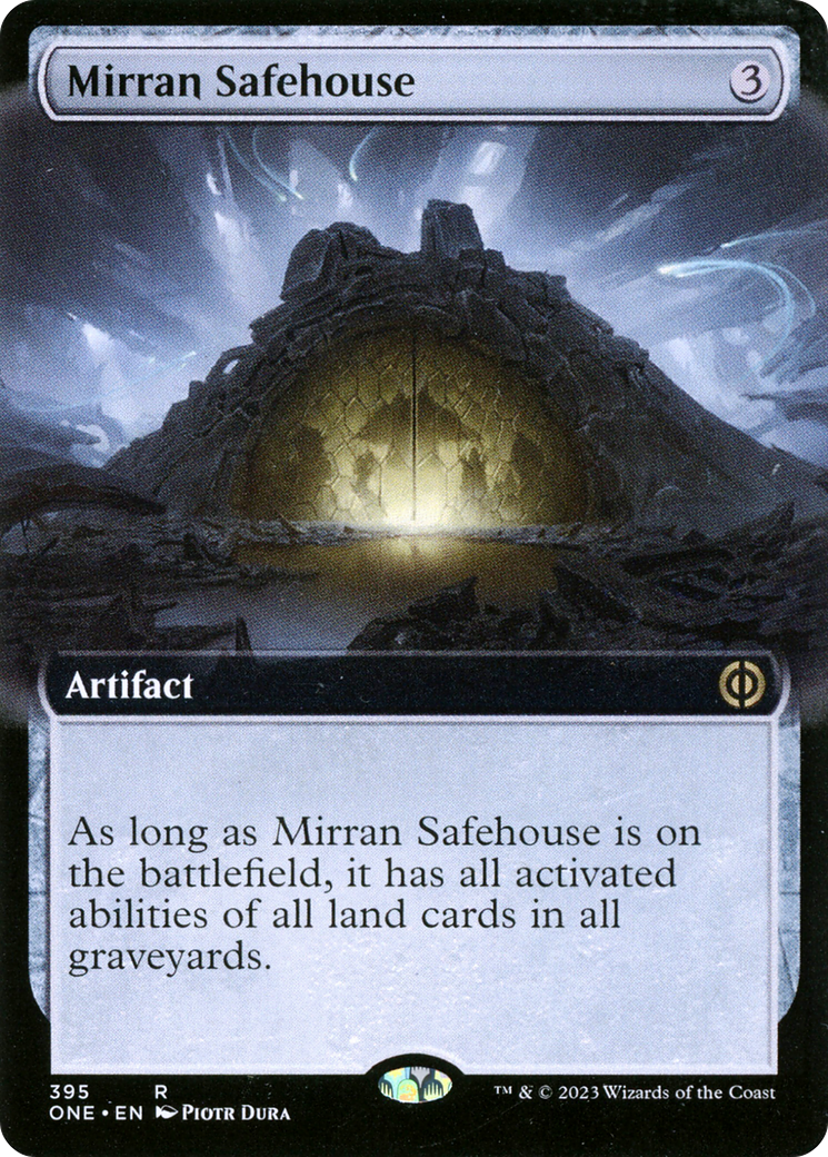Mirran Safehouse (Extended Art) [Phyrexia: All Will Be One] | Deep Dive Games St. Marys