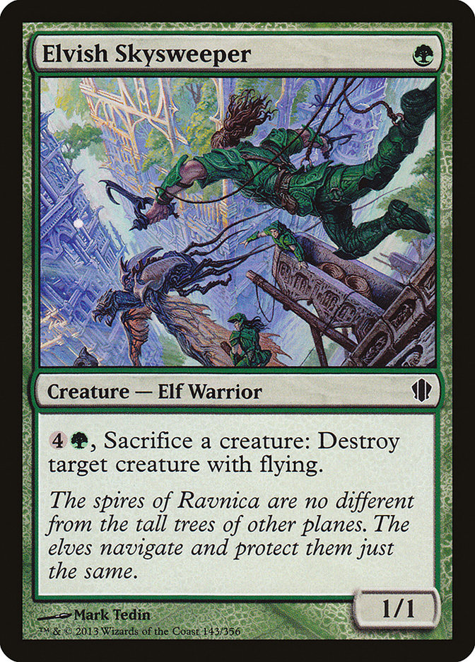Elvish Skysweeper [Commander 2013] | Deep Dive Games St. Marys