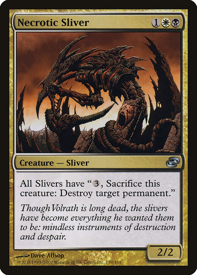 Necrotic Sliver [Planar Chaos] | Deep Dive Games St. Marys