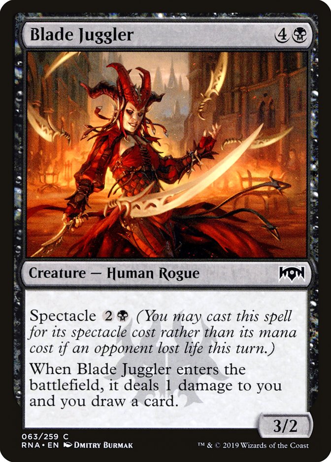 Blade Juggler [Ravnica Allegiance] | Deep Dive Games St. Marys