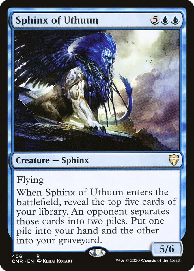 Sphinx of Uthuun [Commander Legends] | Deep Dive Games St. Marys