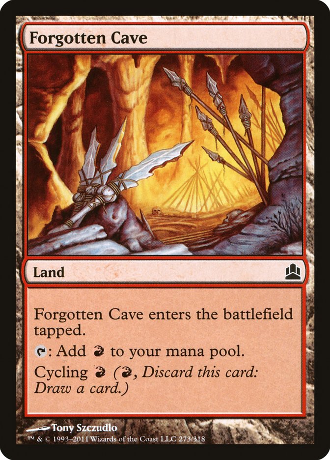 Forgotten Cave [Commander 2011] | Deep Dive Games St. Marys