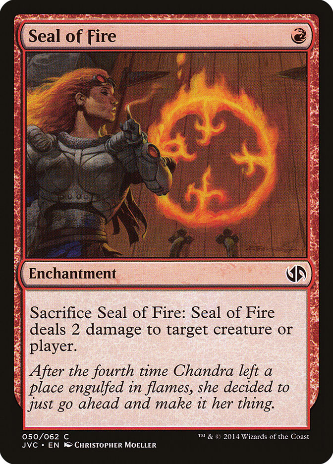 Seal of Fire [Duel Decks Anthology] | Deep Dive Games St. Marys