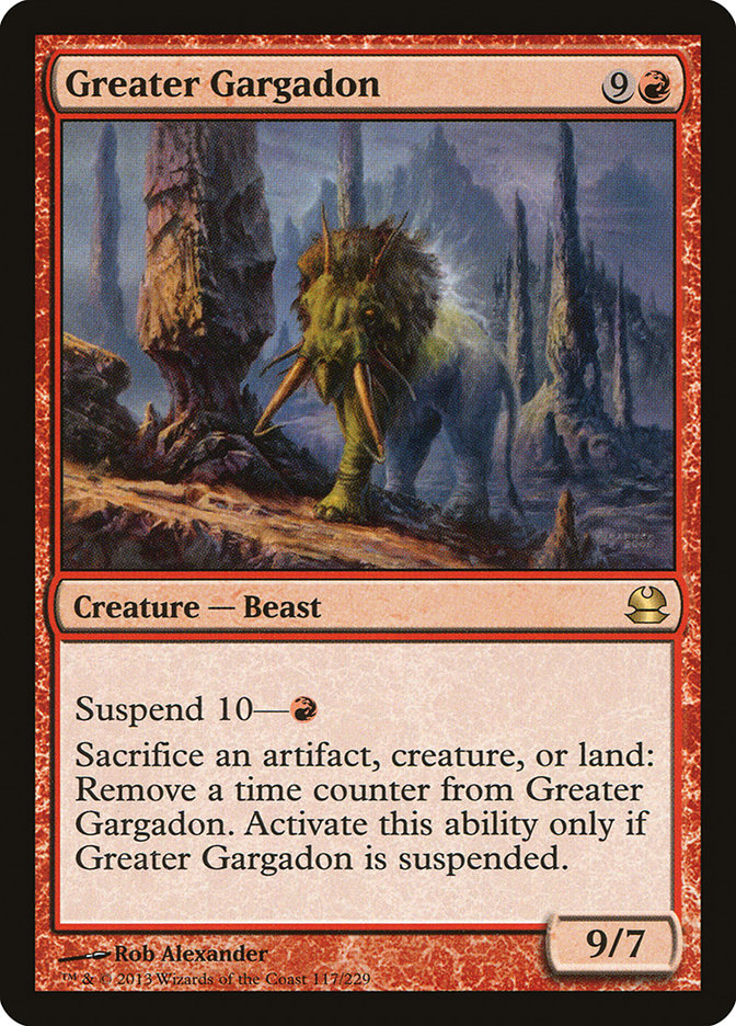 Greater Gargadon [Modern Masters] | Deep Dive Games St. Marys