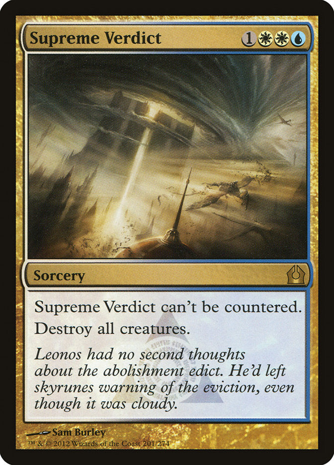 Supreme Verdict [Return to Ravnica] | Deep Dive Games St. Marys