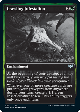 Crawling Infestation [Innistrad: Double Feature] | Deep Dive Games St. Marys