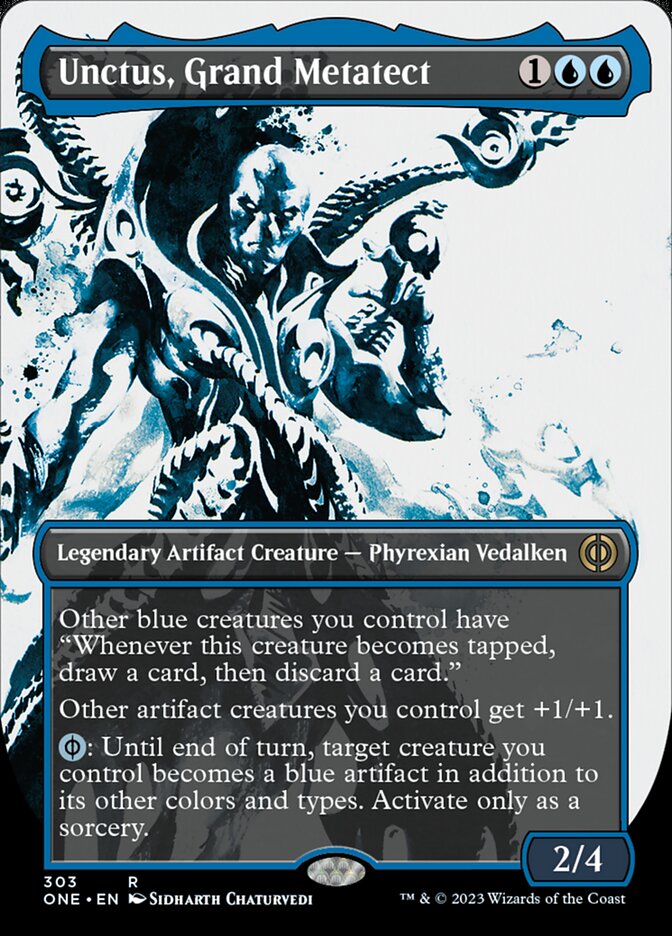 Unctus, Grand Metatect (Borderless Ichor) [Phyrexia: All Will Be One] | Deep Dive Games St. Marys