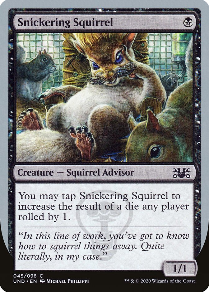 Snickering Squirrel [Unsanctioned] | Deep Dive Games St. Marys