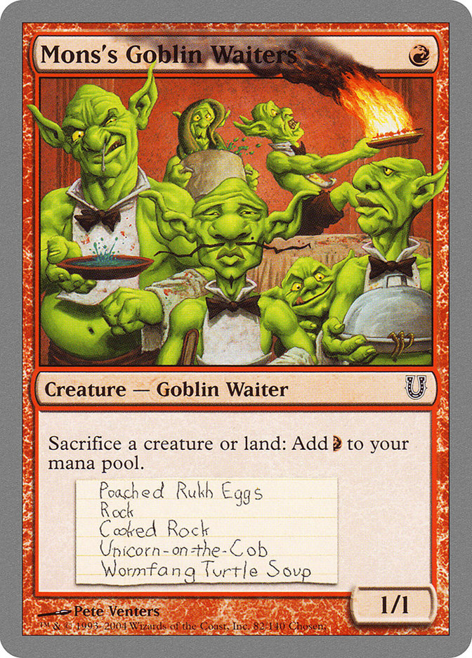 Mons's Goblin Waiters [Unhinged] | Deep Dive Games St. Marys