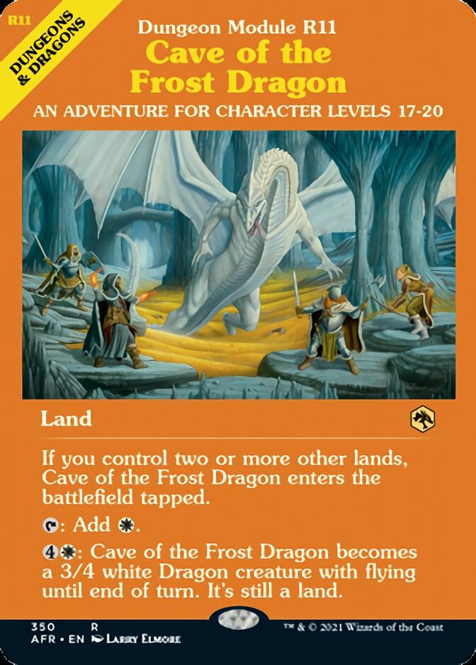 Cave of the Frost Dragon (Dungeon Module) [Dungeons & Dragons: Adventures in the Forgotten Realms] | Deep Dive Games St. Marys