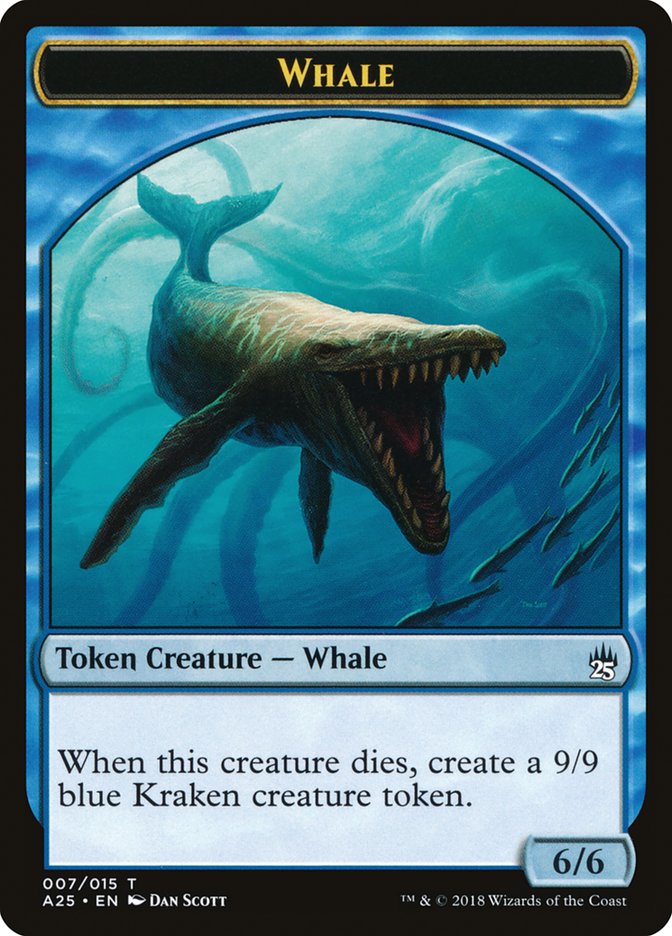 Whale Token [Masters 25 Tokens] | Deep Dive Games St. Marys