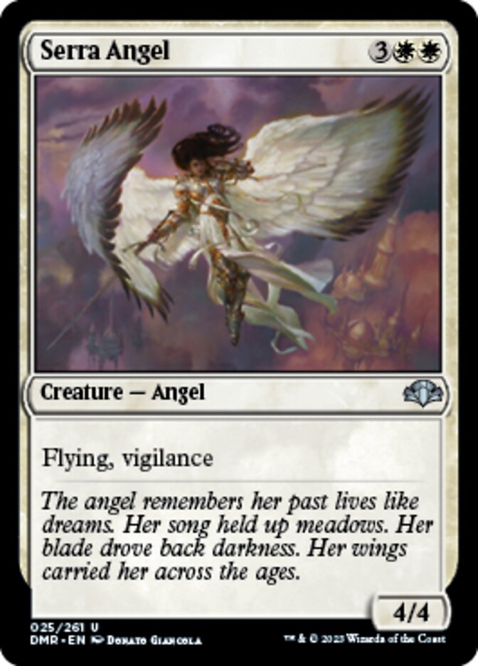 Serra Angel [Dominaria Remastered] | Deep Dive Games St. Marys