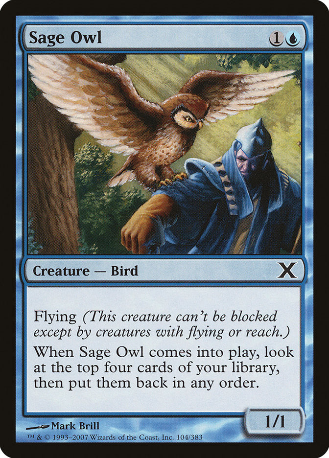 Sage Owl [Tenth Edition] | Deep Dive Games St. Marys
