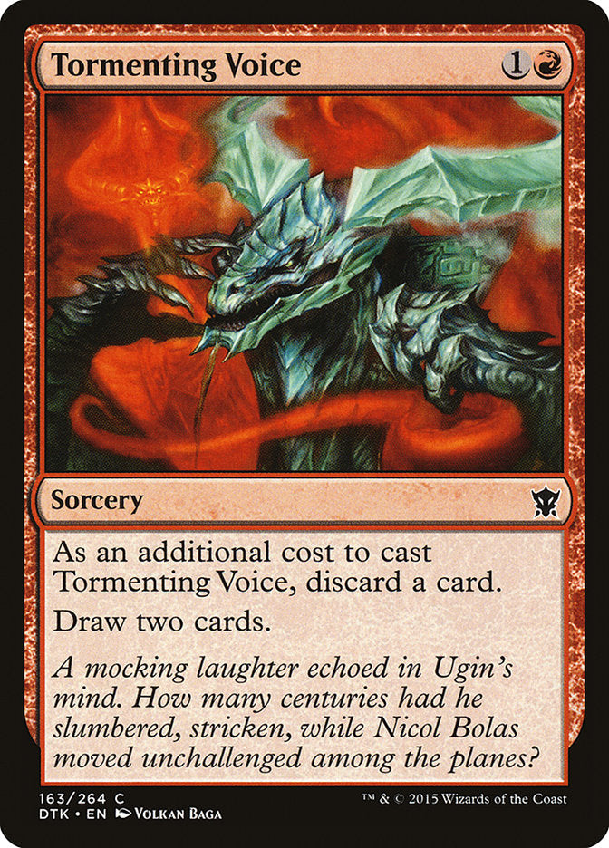 Tormenting Voice [Dragons of Tarkir] | Deep Dive Games St. Marys