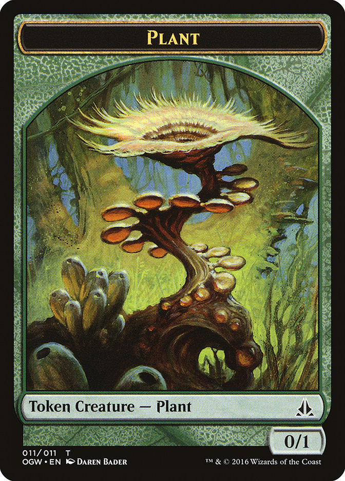 Plant Token [Oath of the Gatewatch Tokens] | Deep Dive Games St. Marys