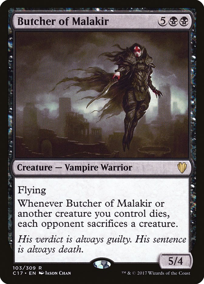 Butcher of Malakir [Commander 2017] | Deep Dive Games St. Marys