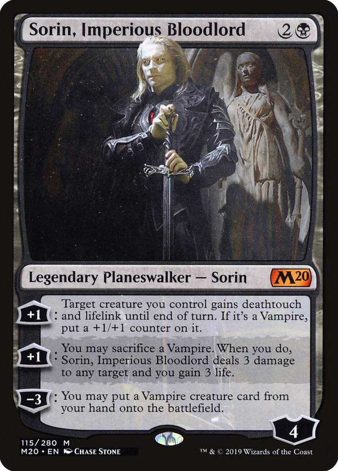 Sorin, Imperious Bloodlord [Core Set 2020] | Deep Dive Games St. Marys