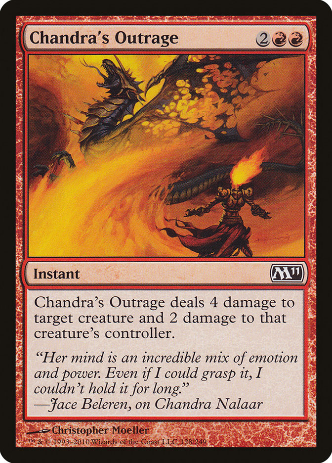 Chandra's Outrage [Magic 2011] | Deep Dive Games St. Marys