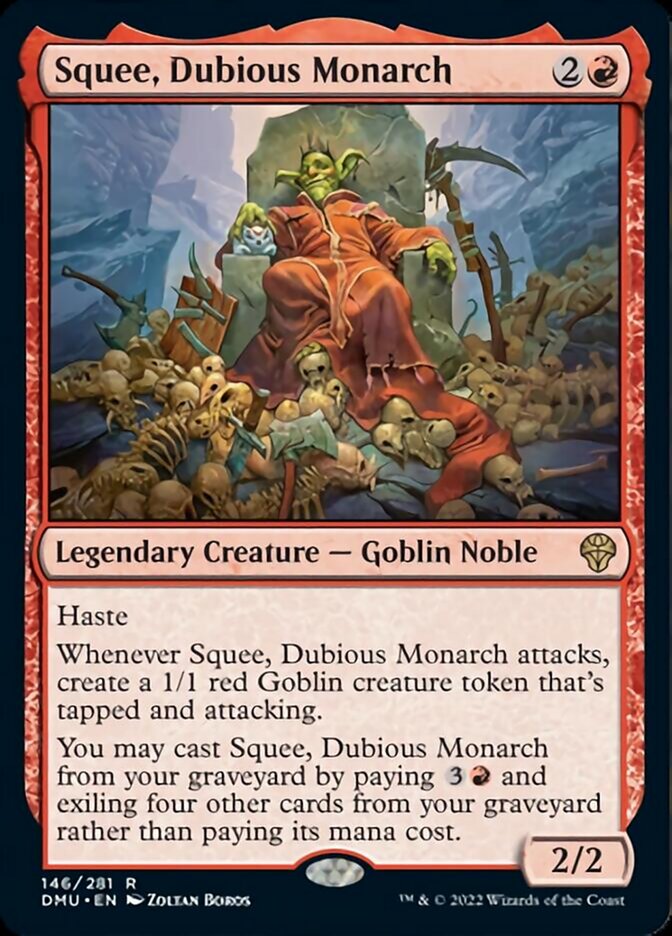 Squee, Dubious Monarch [Dominaria United] | Deep Dive Games St. Marys