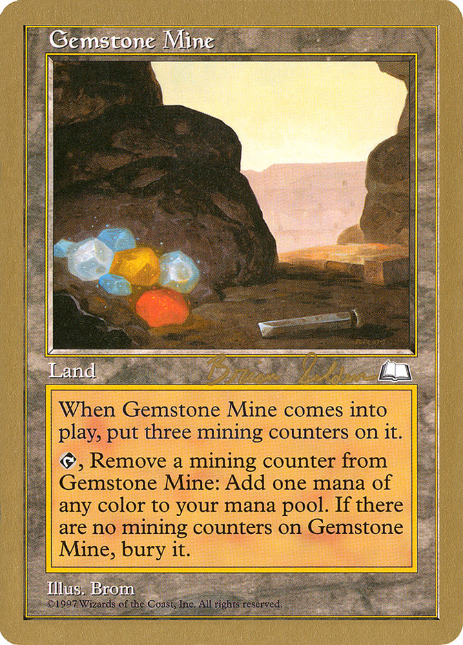 Gemstone Mine (Brian Selden) [World Championship Decks 1998] | Deep Dive Games St. Marys