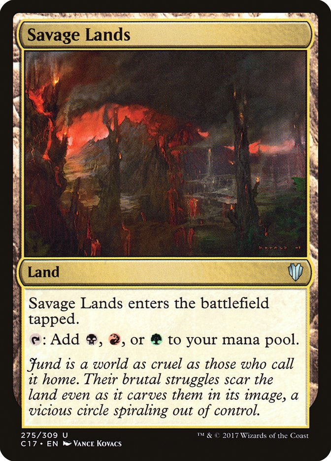 Savage Lands [Commander 2017] | Deep Dive Games St. Marys