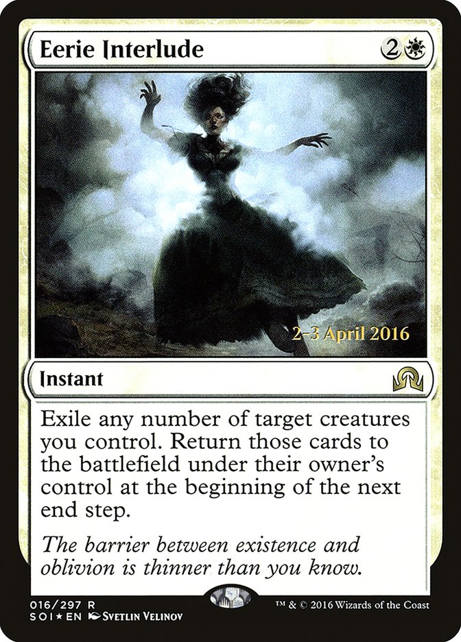 Eerie Interlude [Shadows over Innistrad Prerelease Promos] | Deep Dive Games St. Marys