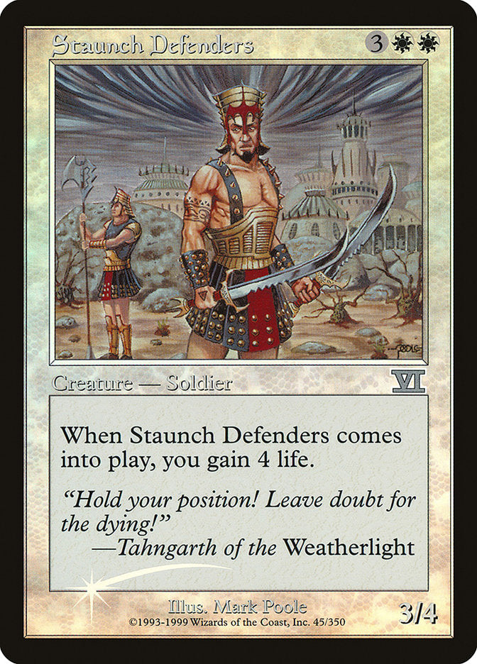 Staunch Defenders [Friday Night Magic 2000] | Deep Dive Games St. Marys