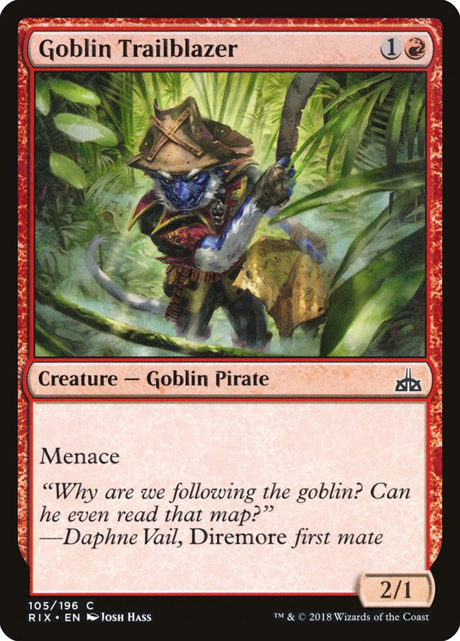 Goblin Trailblazer [Rivals of Ixalan] | Deep Dive Games St. Marys