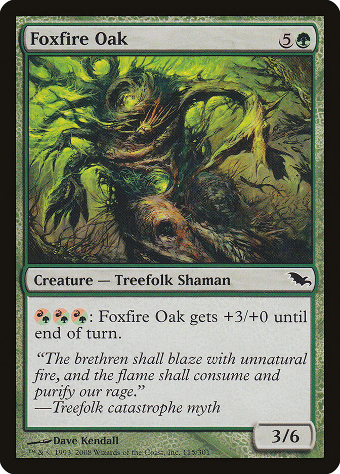 Foxfire Oak [Shadowmoor] | Deep Dive Games St. Marys