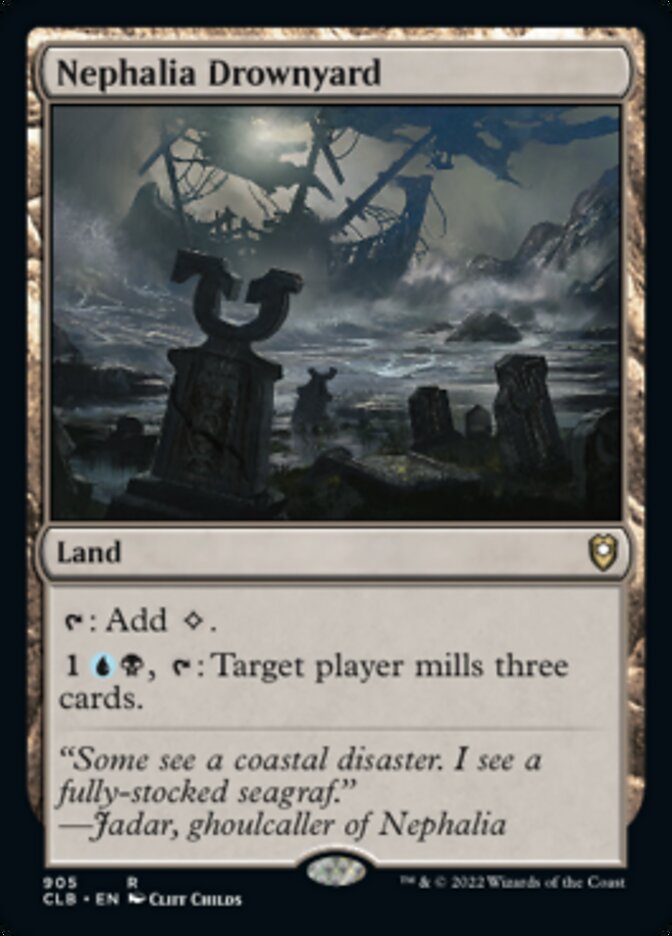 Nephalia Drownyard [Commander Legends: Battle for Baldur's Gate] | Deep Dive Games St. Marys