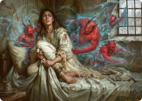 Eruth, Tormented Prophet Art Card [Innistrad: Crimson Vow Art Series] | Deep Dive Games St. Marys