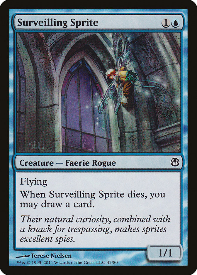 Surveilling Sprite [Duel Decks: Ajani vs. Nicol Bolas] | Deep Dive Games St. Marys