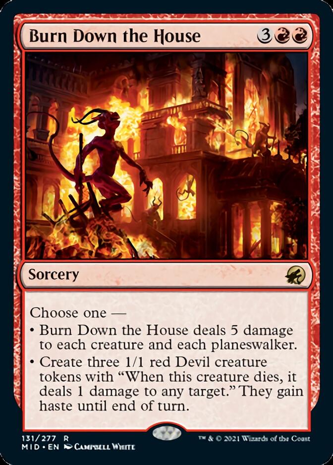 Burn Down the House [Innistrad: Midnight Hunt] | Deep Dive Games St. Marys