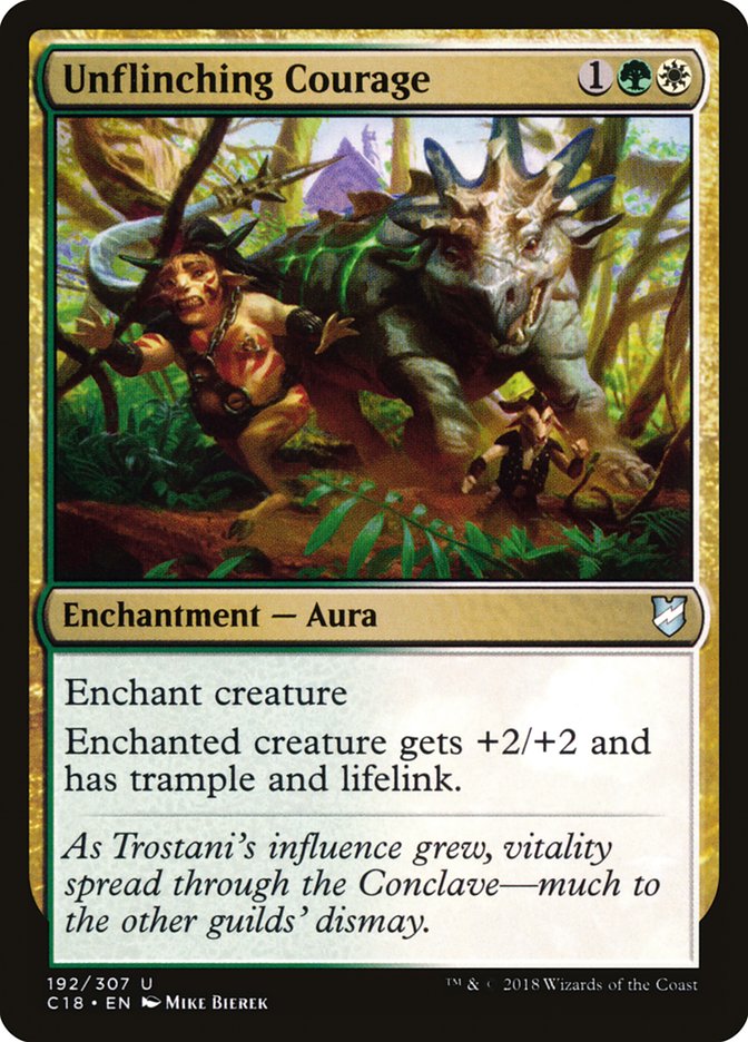 Unflinching Courage [Commander 2018] | Deep Dive Games St. Marys