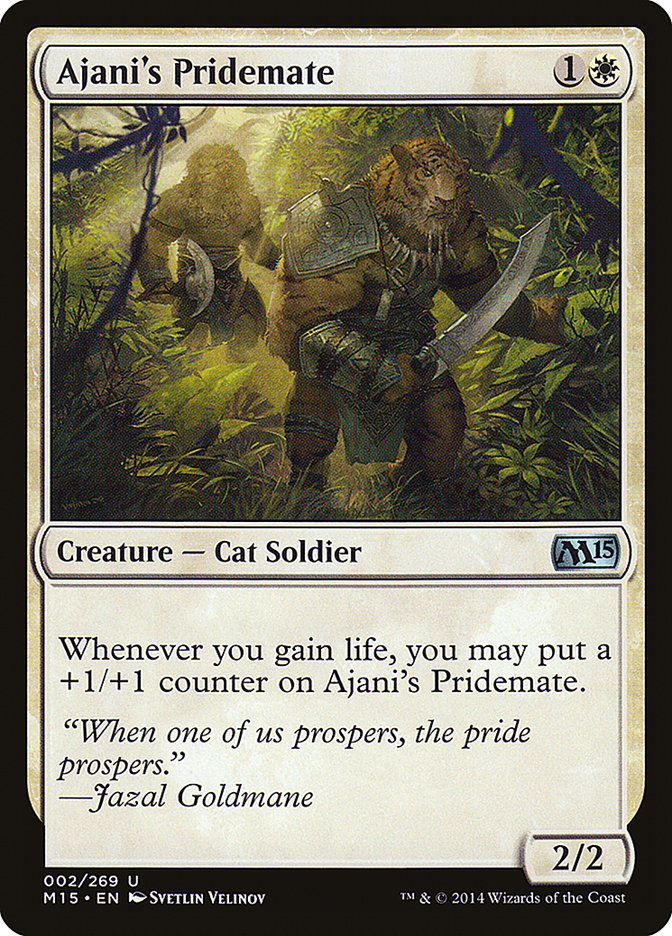 Ajani's Pridemate [Magic 2015] | Deep Dive Games St. Marys