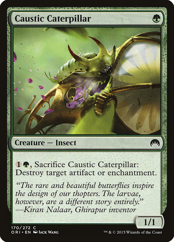 Caustic Caterpillar [Magic Origins] | Deep Dive Games St. Marys