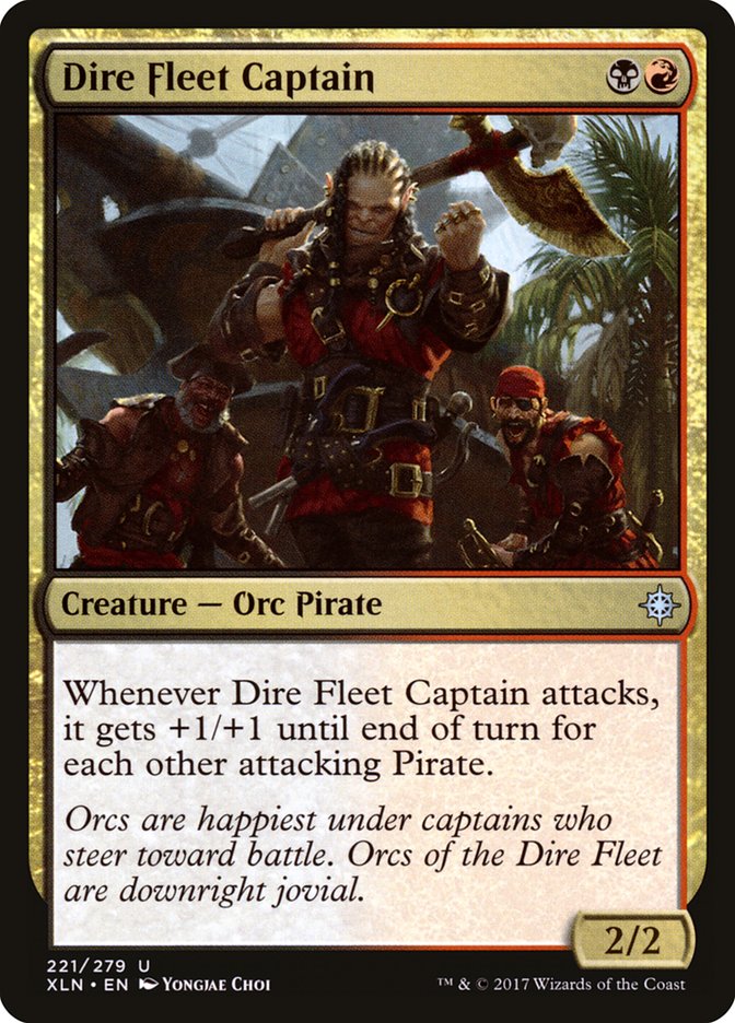 Dire Fleet Captain [Ixalan] | Deep Dive Games St. Marys