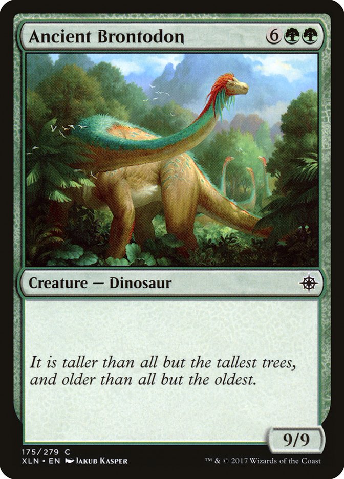 Ancient Brontodon [Ixalan] | Deep Dive Games St. Marys