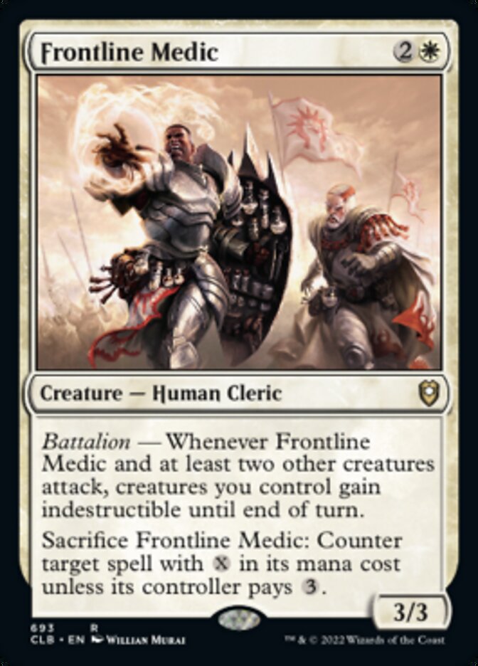 Frontline Medic [Commander Legends: Battle for Baldur's Gate] | Deep Dive Games St. Marys