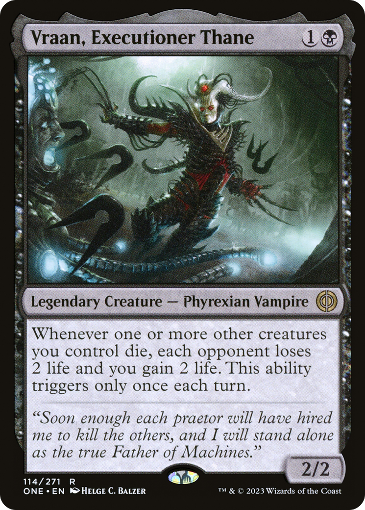 Vraan, Executioner Thane [Phyrexia: All Will Be One] | Deep Dive Games St. Marys