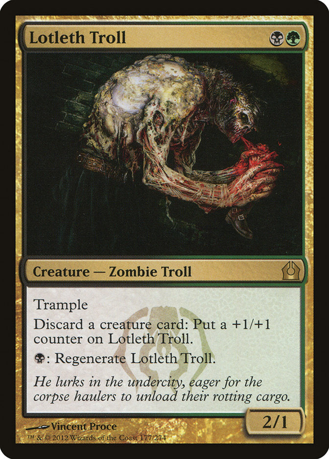 Lotleth Troll [Return to Ravnica] | Deep Dive Games St. Marys